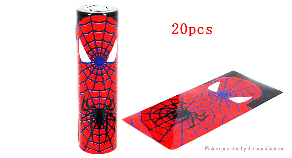 18650 battery wrap character 18650 battery wrap character