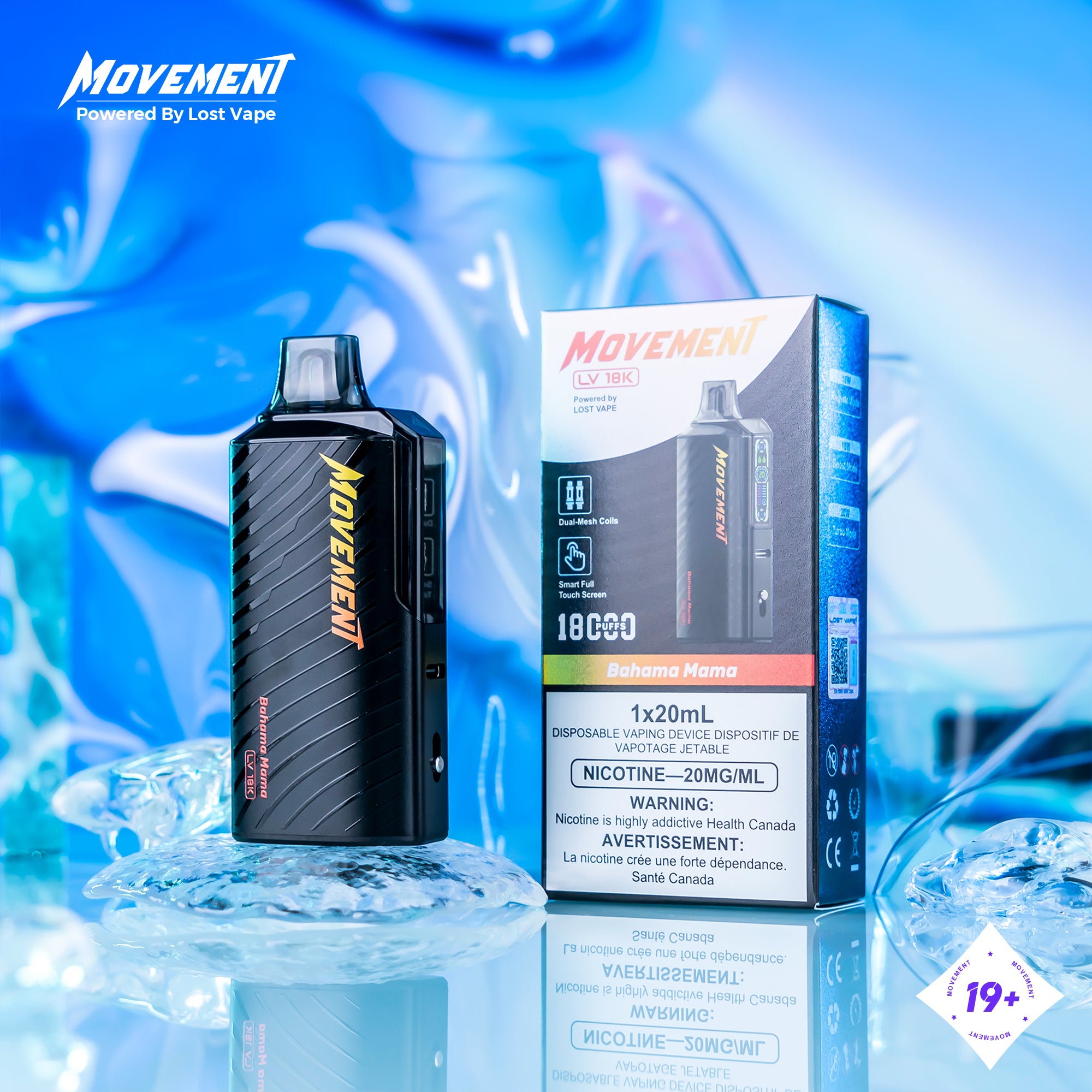 lost vape movement lv 18k disposable vape bahama mama lost vape movement lv 18k disposable vape bahama mama