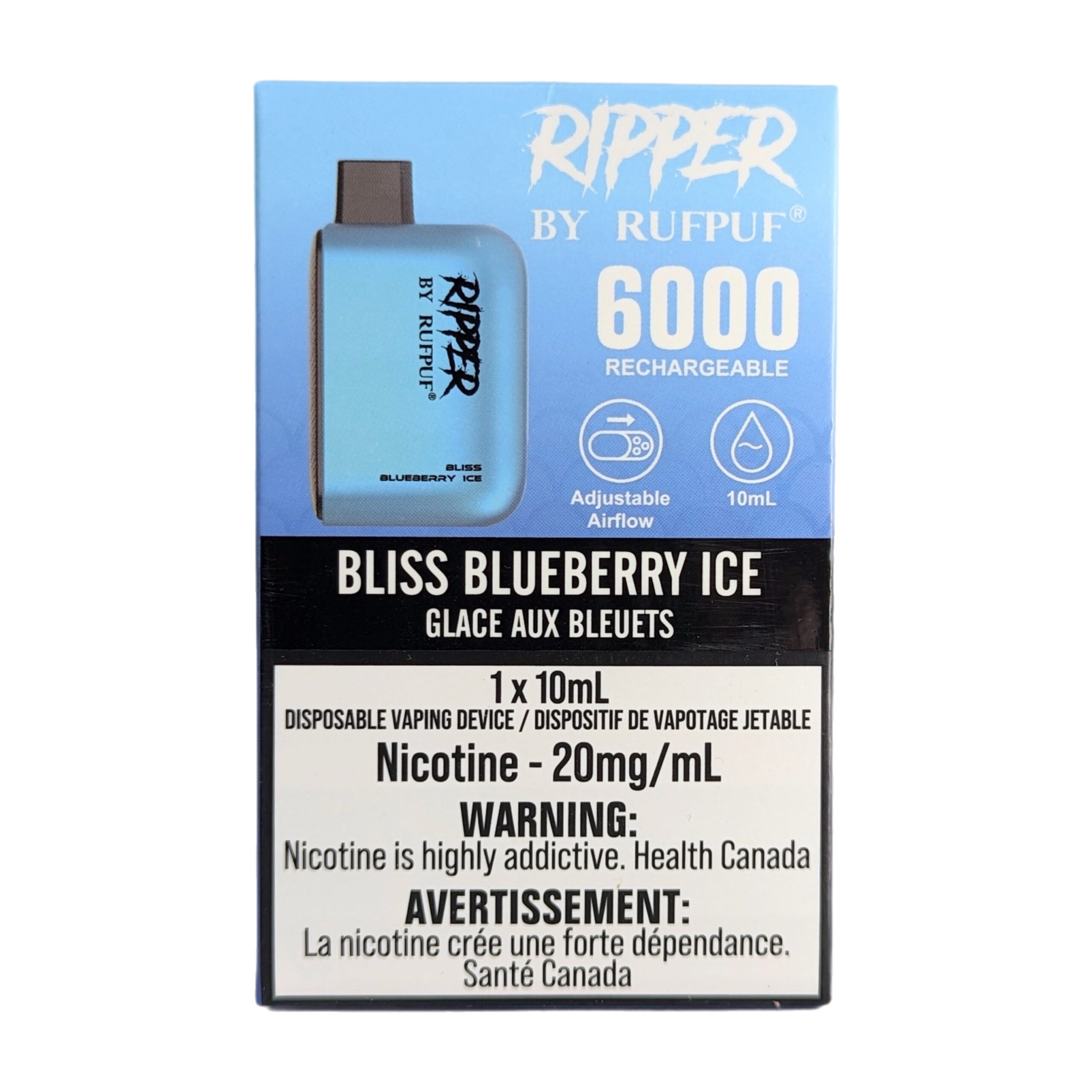 rufpuf ripper 6000 disposable bliss blueberry ice rufpuf ripper 6000 disposable bliss blueberry ice