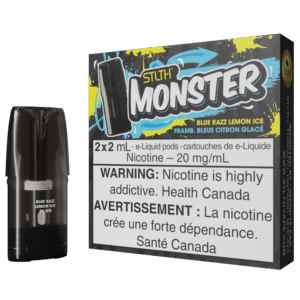 stlth monster pod pack blue razz lemon ice
