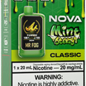 mr fog nova 36k disposable vape mint steezy classic