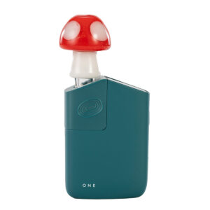 potv x empire glass red & white mushroom