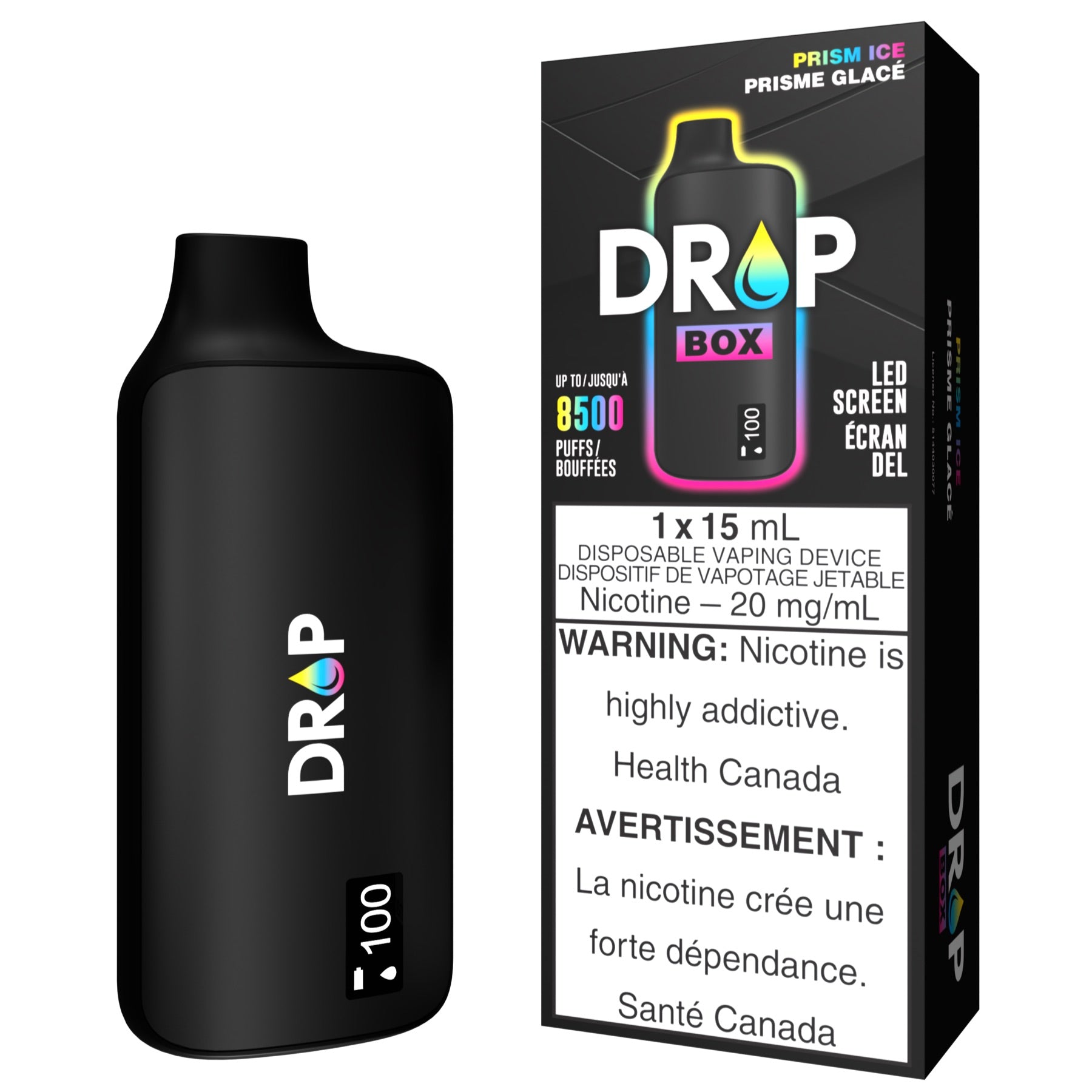 drop box disposable prism ice drop box disposable prism ice