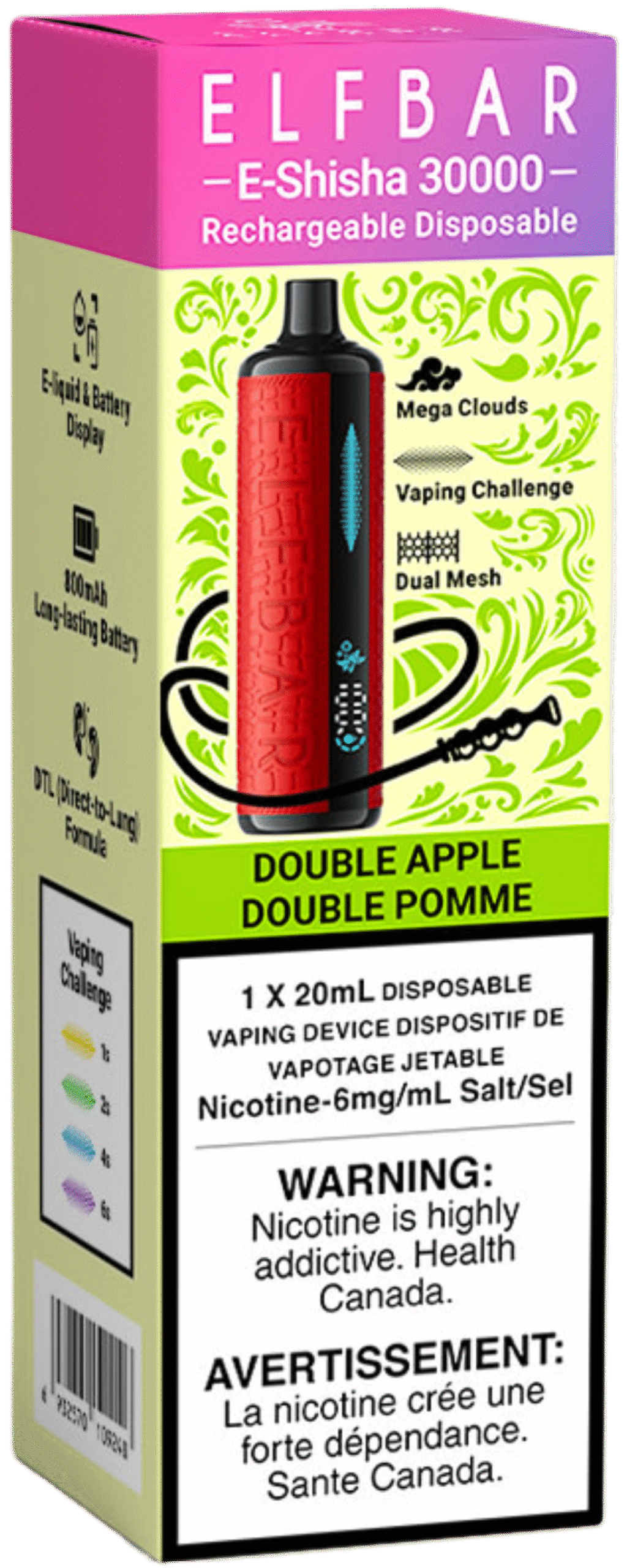 elf bar e shisha 30000 disposable vape double apple elf bar e shisha 30000 disposable vape double apple