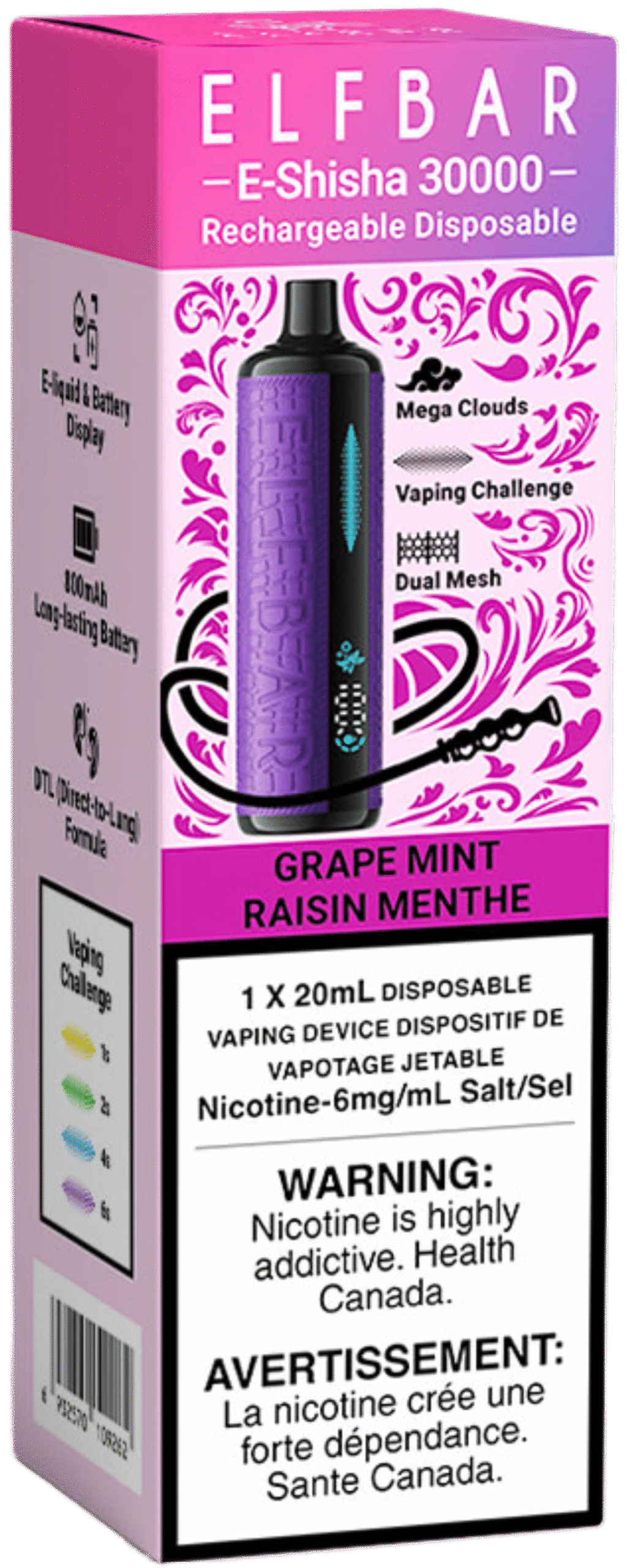 elf bar e shisha 30000 disposable vape grape mint elf bar e shisha 30000 disposable vape grape mint