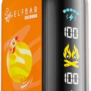 elf bar gh20000 disposable vape sour razz orange