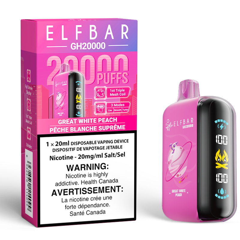 elf bar gh20000 disposable vape great white peach elf bar gh20000 disposable vape great white peach