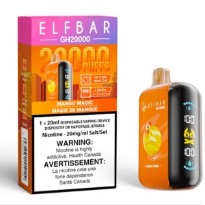 elf bar gh20000 disposable vape mango magic