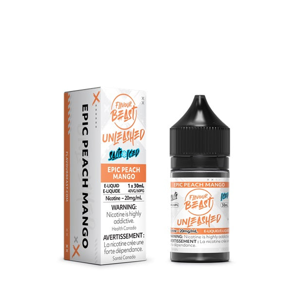 flavour beast unleashed salts epic peach mango iced flavour beast unleashed salts epic peach mango iced