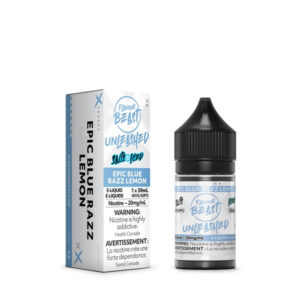 flavour beast unleashed salts epic blue razz lemon iced