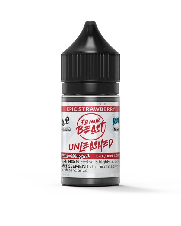flavour beast unleashed salts epic strawberry iced flavour beast unleashed salts epic strawberry iced