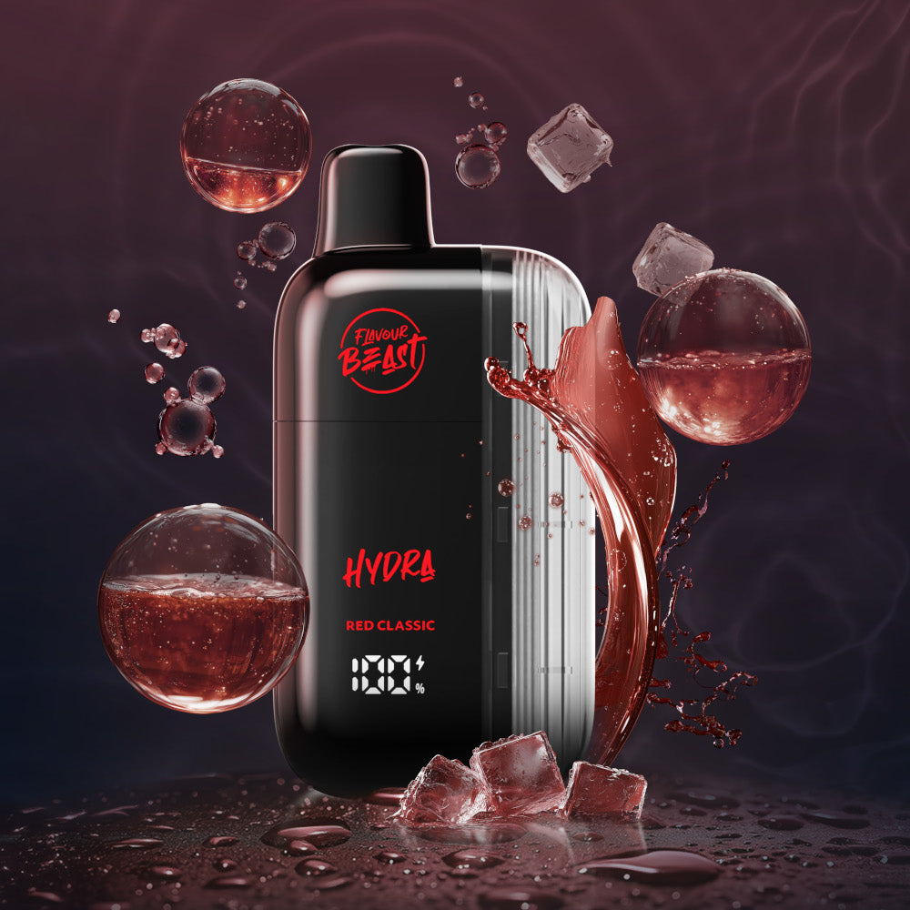flavour beast hydra 18k chuggin' classic red flavour beast hydra 18k chuggin' classic red