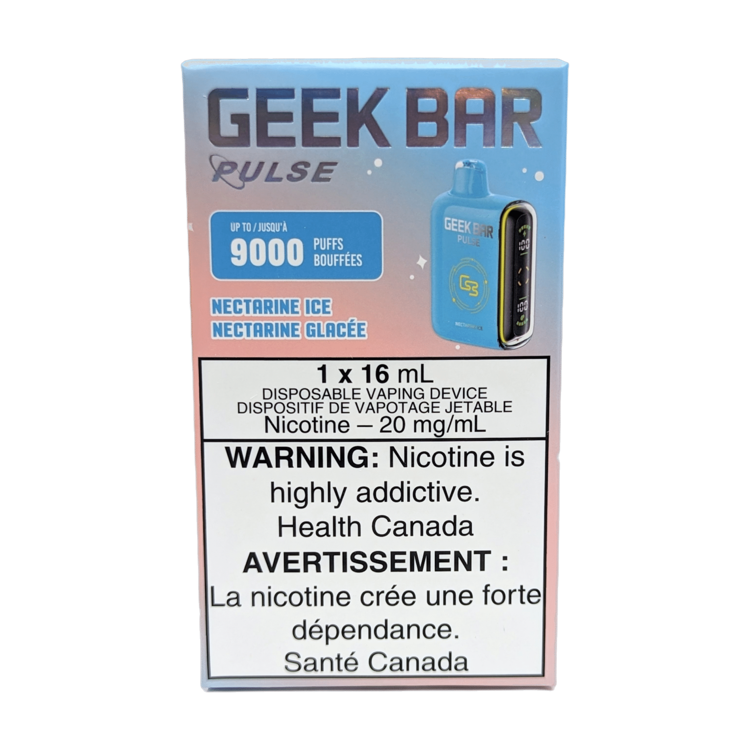 geek bar pulse 9000 disposable vape nectarine ice geek bar pulse 9000 disposable vape nectarine ice