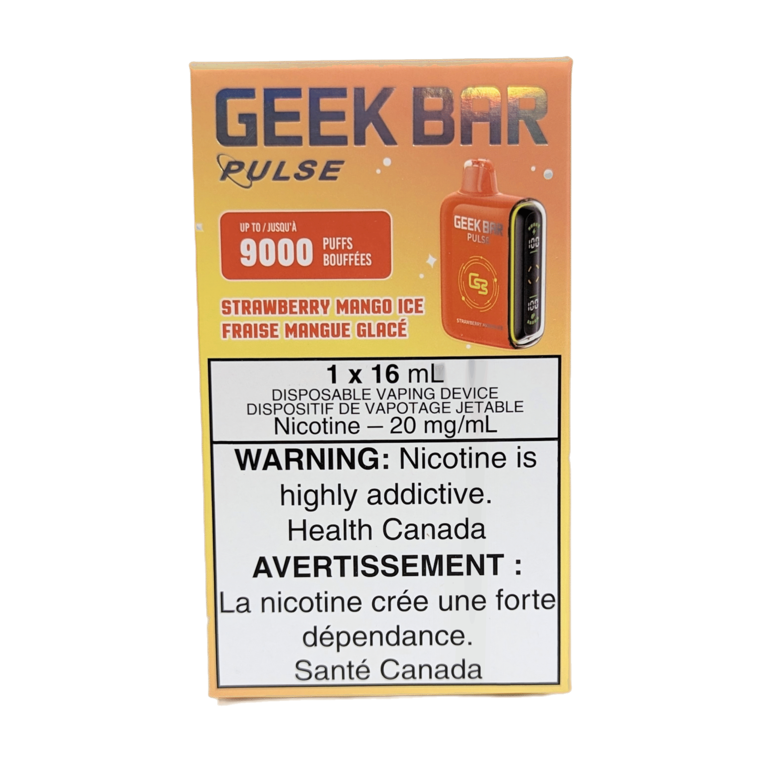geek bar pulse 9000 disposable vape strawberry mango ice geek bar pulse 9000 disposable vape strawberry mango ice