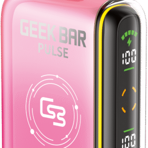 geek bar pulse 9000 disposable vape peach passion ice