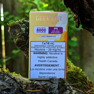 geek bar df8000 disposable vape juicy mango ice