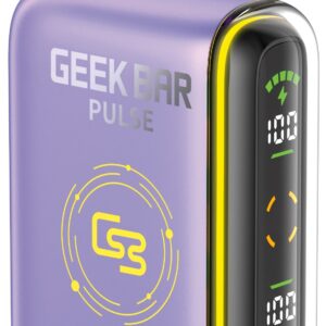 geek bar pulse 9000 disposable vape grape honeydew ice