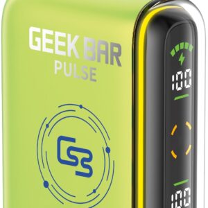 geek bar pulse 9000 disposable vape green apple ice