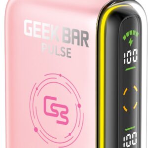 geek bar pulse 9000 disposable vape pink lemon ice