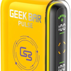 geek bar pulse 9000 disposable vape tropical mango ice