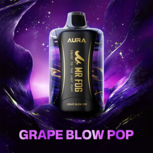 mr fog aura 60k disposable vape grape blow pop