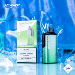 lost vape movement lv 18k disposable vape gushin green apple ice