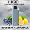 BLUEBERRY LEMONADE – HQD SLICK – 6000 PUFFS import placeholder for 85580