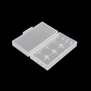 18650 dual battery plastic case