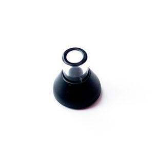 kandy crystal glass mouth piece black