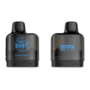 flavour beast level x g2 pod bomb blue razz