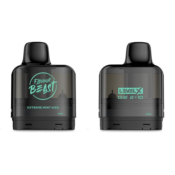 flavour beast level x g2 pod extreme mint iced flavour beast level x g2 pod extreme mint iced