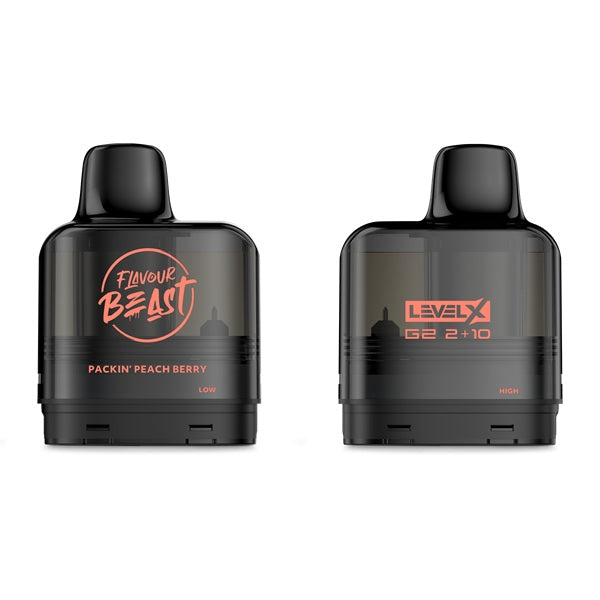 flavour beast level x g2 pod packin' peach berry flavour beast level x g2 pod packin' peach berry