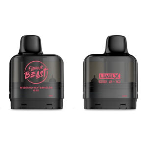 flavour beast level x g2 pod weekend watermelon iced