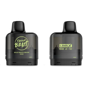 flavour beast level x g2 pod wild white grape iced