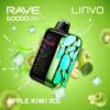 Linvo Rave 60000 Pro Disposable Vape - Apple Kiwi Ice import placeholder for 9866597499193