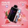 Linvo Rave 60000 Pro Disposable Vape - Peach Watermelon import placeholder for 9935536292153