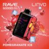 Linvo Rave 60000 Pro Disposable Vape - Pomegranate Ice import placeholder for 9935536226617