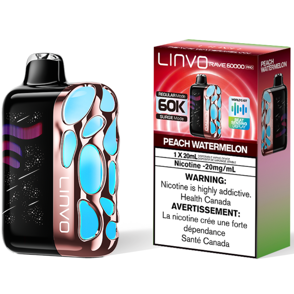 linvo rave 60000 pro disposable vape peach watermelon linvo rave 60000 pro disposable vape peach watermelon