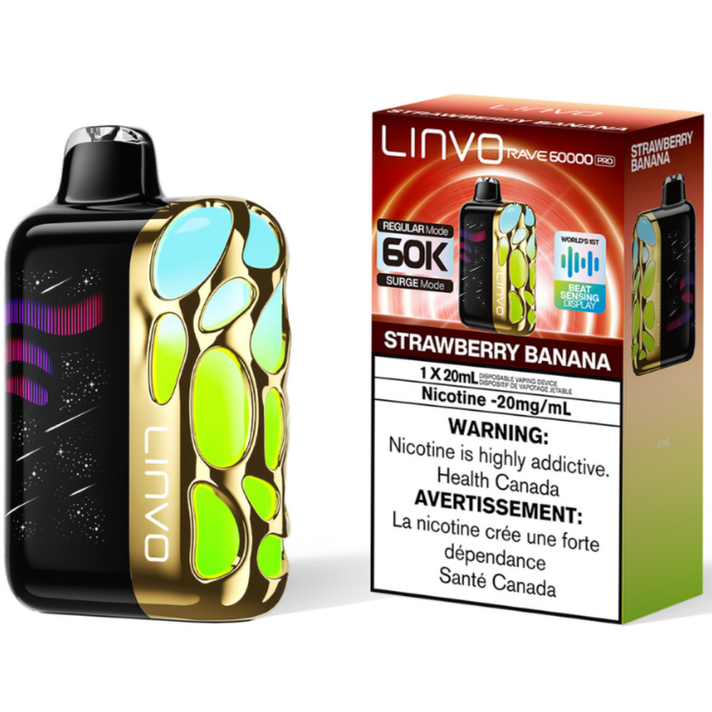 linvo rave 60000 pro disposable vape strawberry banana linvo rave 60000 pro disposable vape strawberry banana
