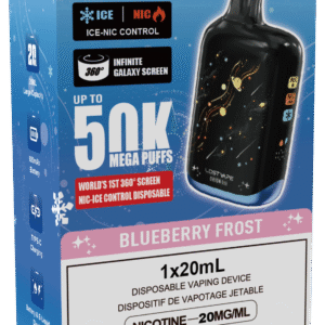 lost vape orion bar 50k disposable vape blueberry frost