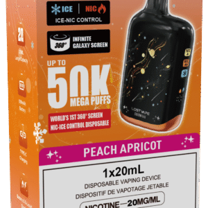 lost vape orion bar 50k disposable vape peach apricot