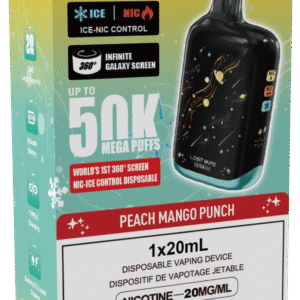 lost vape orion bar 50k disposable vape peach mango punch
