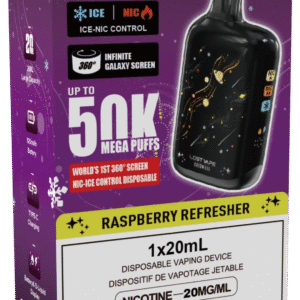 lost vape orion bar 50k disposable vape raspberry refresher