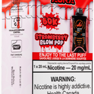 mr fog aura 60k disposable vape strawberry blow pop