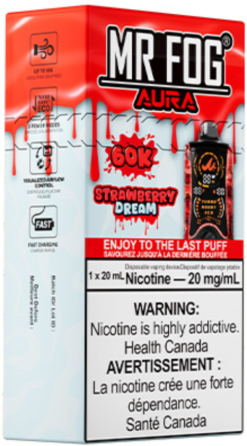 mr fog aura 60k disposable vape strawberry dream mr fog aura 60k disposable vape strawberry dream