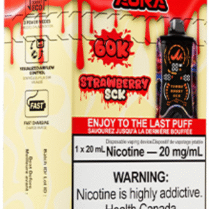 mr fog aura 60k disposable vape strawberry sck