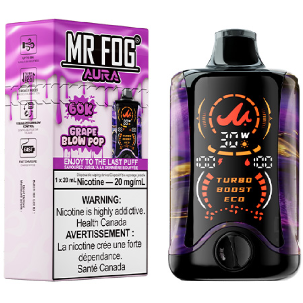 mr fog aura 60k disposable vape grape blow pop mr fog aura 60k disposable vape grape blow pop