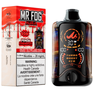 mr fog aura 60k disposable vape peach paradise