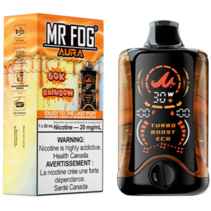 mr fog aura 60k disposable vape rainbow