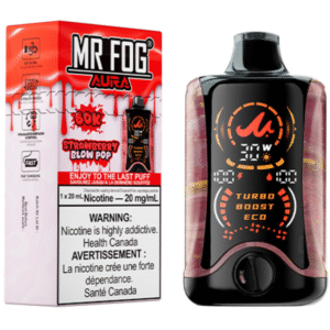 mr fog aura 60k disposable vape strawberry blow pop